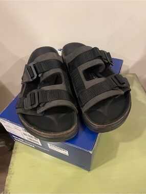 Men's Black Birkenstock Sandals